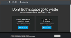 Desktop Screenshot of capsosmedical.com